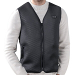 Unisex soojendusega vest Saitdress, must