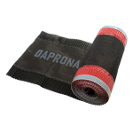 Harjatihend alumiinium must 5m x 150mm, Daprona