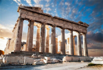Yongfoto 3 x 2 m vin&uuml;&uuml;lfoto taust Vintage Architecture Greece Athena Acropolis Temple Parthenon Photography Background fotokabiini peo jaoks, fotostuudio rekvisiidid
