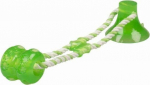 K&ouml;iest m&auml;nguasi koertele Duvo+ Tug `n chew, 40 cm, roheline