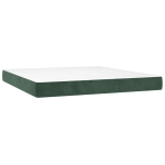 vedrumadrats, tumeroheline, 180x200x20 cm, samet CFE6039038