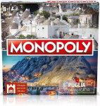 Winning Moves Monopoly Apulia & Basilicata lauam&auml;ng t&auml;iskasvanutele ja lastele, 2 kuni 6 m&auml;ngijat, alates 8. eluaastast