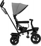 Momi Telde 5-in-1 laste kolmerattaline jalgratas 360&deg; p&ouml;&ouml;ratava istme, 3-punkti turvav&ouml;&ouml;, jalatoe, p&auml;ikesekatuse, pu rataste, l&uuml;kkesanga ja m&auml;nguasjade transpordialusega