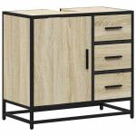 vannitoa valamukapp, Sonoma tamm, 65 x 33 x 60 cm, tehispuit CFE5328794