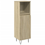 vannitoakapp, Sonoma tamm, 30 x 30 x 100 cm, tehispuit CFE8440198