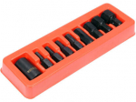 L&ouml;&ouml;kpadrunv&otilde;tmete komplekt 1/2&Prime;, HEX kuuskant, 6&ndash;19 mm, 9 tk.