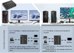 Displayport l&uuml;liti kahesuunaline dp 1.4 switcher 2x1/1x2, 8k@30hz 5k@60hz 4k@120hz 2k@165hz dp l&uuml;liti, toetab 3d ja hdr, s&uuml;learvutile