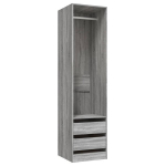riidekapp sahtlitega, hall Sonoma 50x50x200 cm tehispuit CFE360404