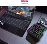 Juhtmega Usb 35 klahviga &uuml;he k&auml;ega mehaaniline m&auml;nguriklaviatuur professionaalne e-spordi multimeedia mini klaviatuur v&auml;rviliste hingavate tuledega