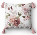 Dekoratiivne padi 45x45 lilleline Boho