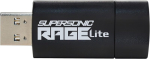 USB pulk Patriot Supersonic Rage Lite 128gb Usb 3.2 Gen 2 suure j&otilde;udlusega m&auml;lupulk, lugemiskiirus kuni 120 Mb/s