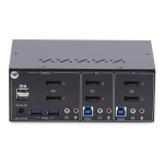 KVM-l&uuml;liti - STARTECH - 2 porti - 4K 60Hz - USB 5Gbps - USB emuleerimine