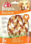 8in1 Delights Chewy Braids n&auml;rimismaius kanaga, 75 g