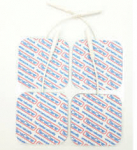 Elektroodid elektrostimulaatoritele TensCare, 5x5 cm, valged