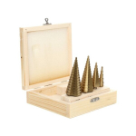 AWTOOLS STEP DRILL HSS-TIN / KPL.4tk.