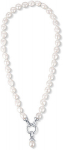 Emaplaat JwL Luxury Pearls P&auml;ris valgetest p&auml;rlitest kaelakee JL0559, White
