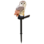 Aia dekoratsioon Owl 11x9x43cm koos p&auml;ikesevalgusega, t&auml;piline