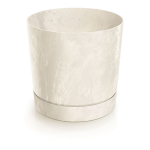 Lillepott Prosperplast Tubo P Betoni efekt DPOP240E-CY700, kreemjas