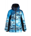Huppa Poiste talvejope RAINER, navy pattern/ black