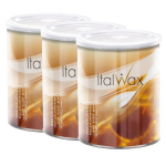 Vaha depilatsiooniks Italwax TIN LIPOWAX Classic Honey, 800g x3