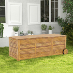 Tekk-kast, 50x19.5x17.5 tolli, Looduslik