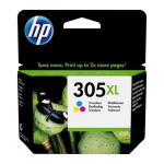 Originaalne Tindikassett HP 305XL Ts&uuml;aansinine/Fuksiinpunane/Kollane