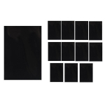 Pildiraamid, 12 Pack Magnetic Photo Frame Fridge 6x4in, Magnetic Picture Frame for Kids, Family Black