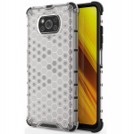 "Mofan" Honeycomb tugevdatud &uuml;mbris - l&auml;bipaistev (Poco X3 / X3 Pro)