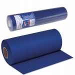 Paberist lauajooksja pehme elastne sinine rullis 40cmx24m 1tk, Popieriaus stalo bėgikas mink&scaron;tas elastingas mėlynas ritinyje 40 cm x 24 m 1 vnt.