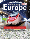 Europe Railway Map 2025 - Features Detailed Atlas for Switzerland and Austria - Designed for Eurail/Interrail Global Pass, Europe Railway Map 2025 - Features Detailed Atlas for Switzerland and Austria - Designed for Eurail/Interrail Global Pass