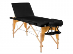 Kokkuk&auml;iv massaažilaud BodyFit, 3-osaline (v&auml;rv: must)