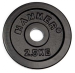 Kaaluketas Hammer Weight Plate, 2.5 kg