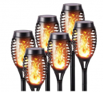 V&auml;lilamp "Torch", maasse kinnitatav p&auml;ikesepaneeliga, Happy People ANDY (6 tk.)