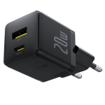 Kaamera laadija Baseus Palm USB und USB-C akulaadija 20W EU must