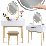 Kosmeetikalaud, Fluxar home, DR-1086, valge