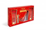 Komplekt Aqc Fragrances Lady Secret Red Edition naistele: parf&uuml;&uuml;mvesi EDP, 100 ml + parf&uuml;&uuml;mvesi EDP, 15 ml + du&scaron;igeel, 120 ml + kehakreem, 120 ml