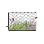 Kettaaia v&auml;ravad 2,2&ndash;6 m x 1,8 m, ilma postideta