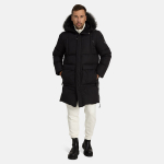 Huppa unisex suleparka ALASKA, must