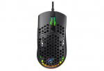 Juhtmega m&auml;ngurihiir - havit - MS1036 - RGB - 7200 DPI - 7 programmeeritavat nuppu, Juodas