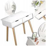 Kosmeetikalaud, Fluxar home, DR-1174, valge