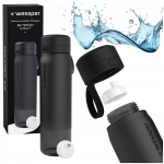 Must 1L tritan pudel +Wessper filtripatarei pudelifiltri loendur