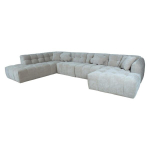 Vasakpoolne nurgadiivan Home4You Forte LC, hall