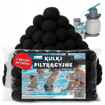 Filtripallid basseiniliiva pumpade jaoks 700g=25kg act. s&uuml;sinik