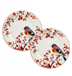 Taldrikute komplekt Christmas&nbsp;Bird 2tk, &Oslash;19cm