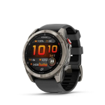 Nutikell Garmin fēnix&reg; 8 Pro &ndash; 51 mm AMOLED Sapphire Titanium with Graphite/black silicone band