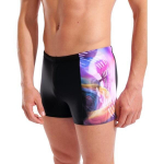 Ujumisp&uuml;ksid meestele Arena Dreaming Swim Short Black-Multi