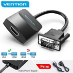 VGA-st HDMI-adapter - VENTION - 1080P-muundur - Audio ja video - PC, projektor, HDTV