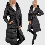 Kahepoolne naiste jope Gia, must/lilla