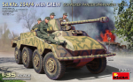 Liimitav mudel MiniArt 53014 Sd.Kfz. 234/4 Schwerer Panzersp&auml;hwagen 7,5 cm. with Crew 1/35