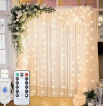 Happy people andy sooja valge LED-girland 3x3, 8 erinevat režiimi, koos puldiga